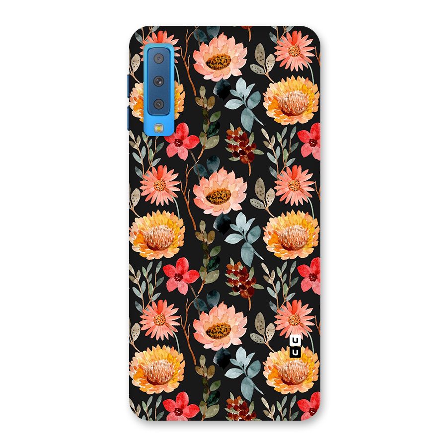 Florals Wonderful Pattern Back Case for Galaxy A7 (2018)