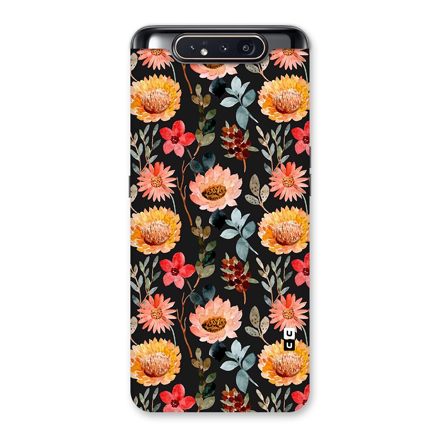 Florals Wonderful Pattern Back Case for Galaxy A80