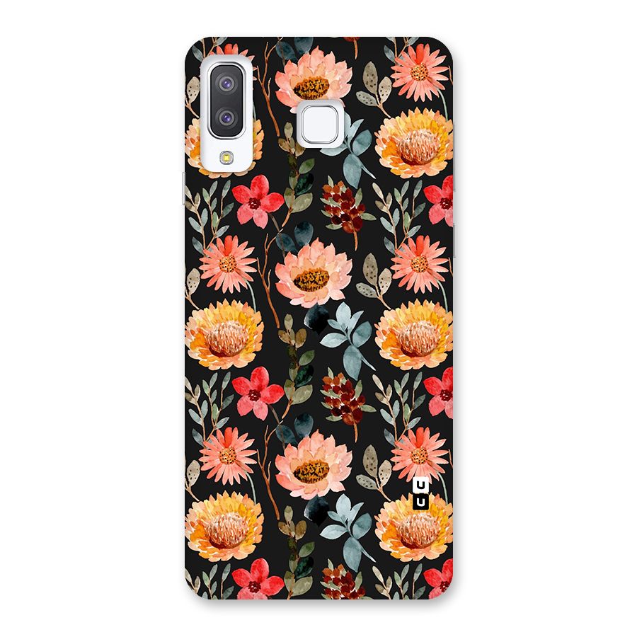 Florals Wonderful Pattern Back Case for Galaxy A8 Star