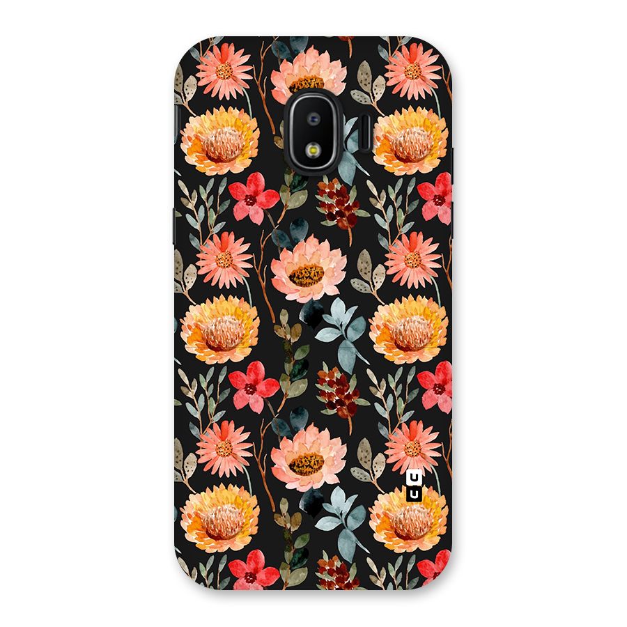 Florals Wonderful Pattern Back Case for Galaxy J2 Pro 2018