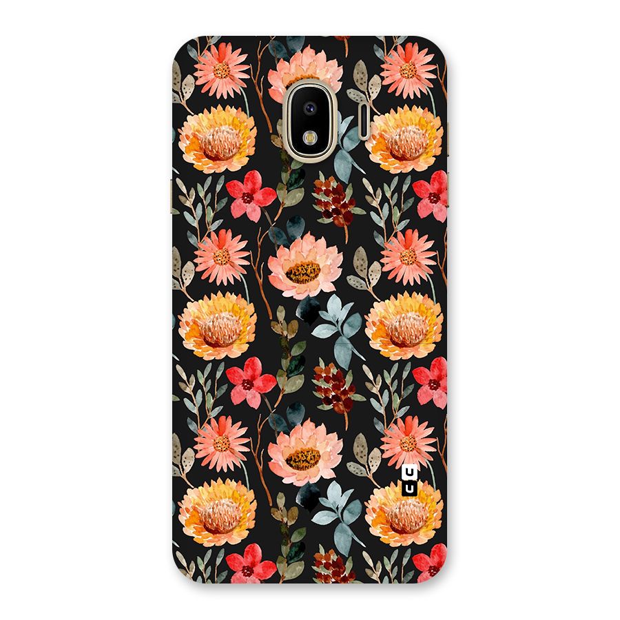 Florals Wonderful Pattern Back Case for Galaxy J4