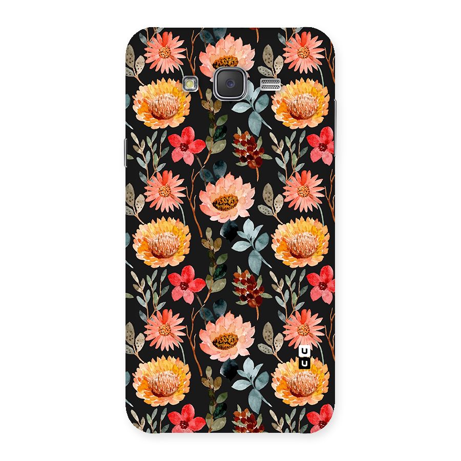 Florals Wonderful Pattern Back Case for Galaxy J7