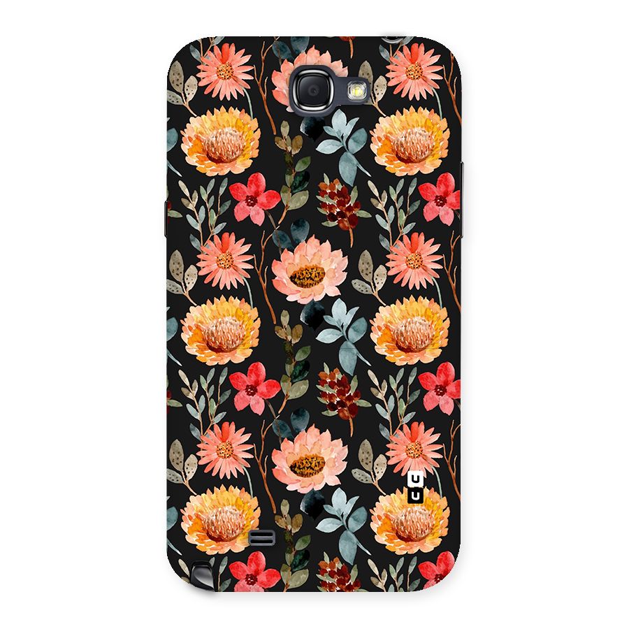 Florals Wonderful Pattern Back Case for Galaxy Note 2