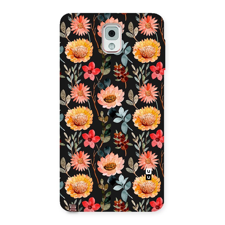 Florals Wonderful Pattern Back Case for Galaxy Note 3