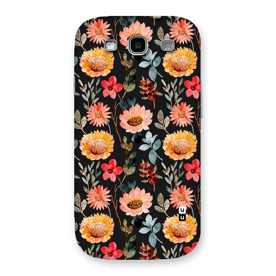 Florals Wonderful Pattern Back Case for Galaxy S3