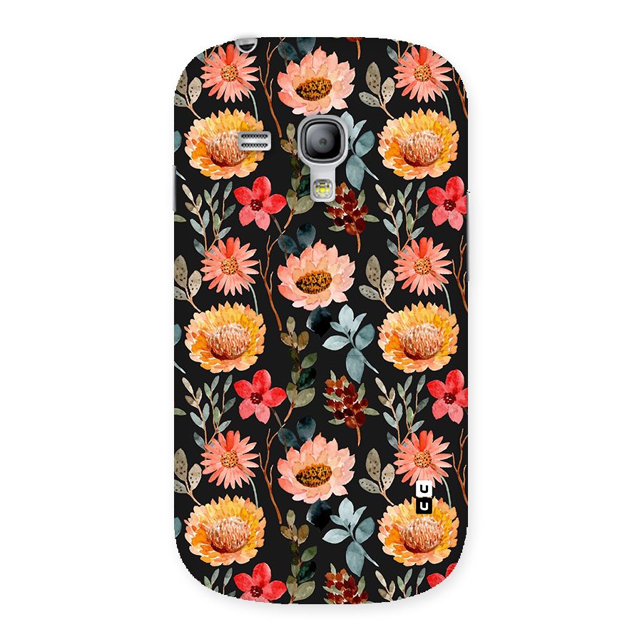 Florals Wonderful Pattern Back Case for Galaxy S3 Mini