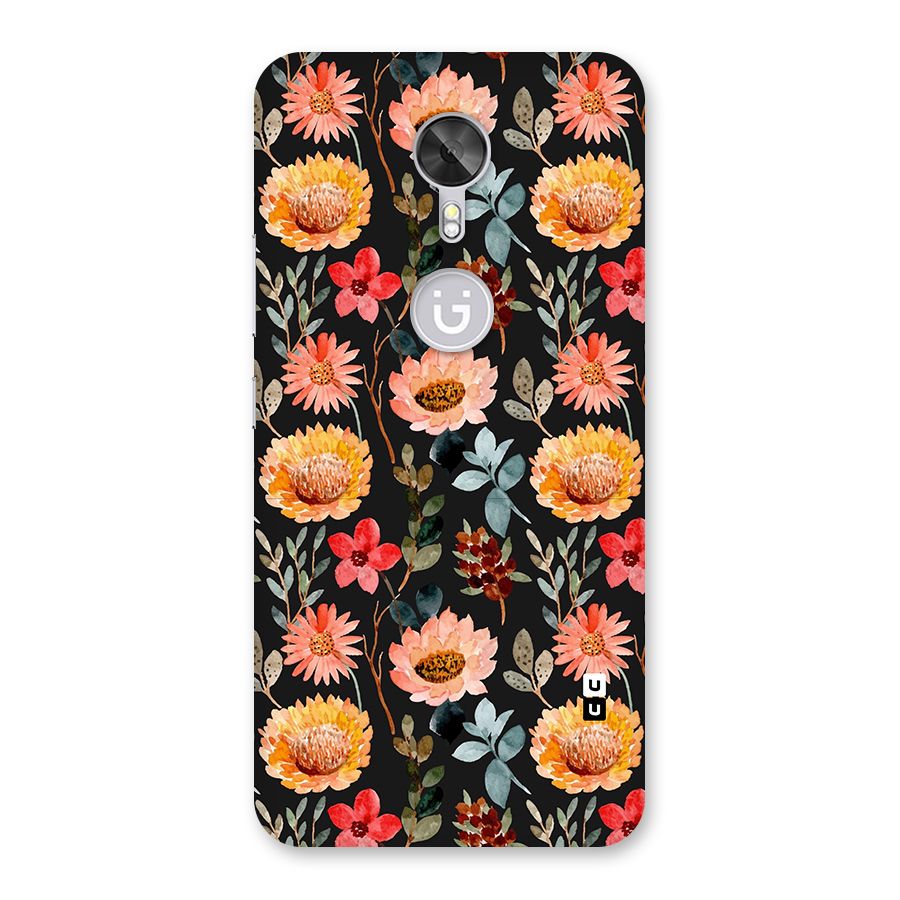 Florals Wonderful Pattern Back Case for Gionee A1