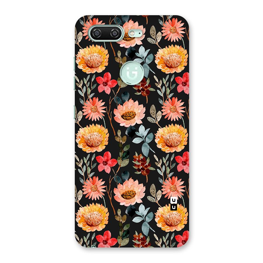 Florals Wonderful Pattern Back Case for Gionee S10