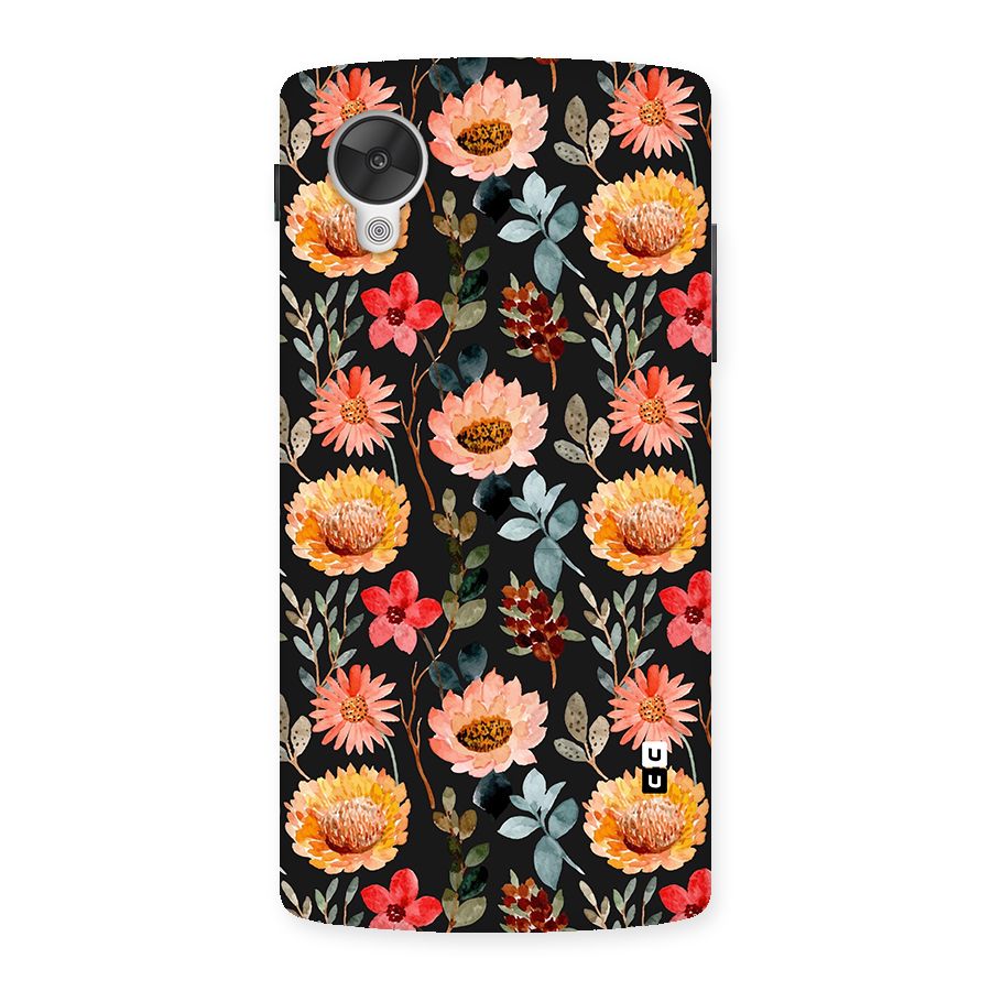 Florals Wonderful Pattern Back Case for Google Nexsus 5