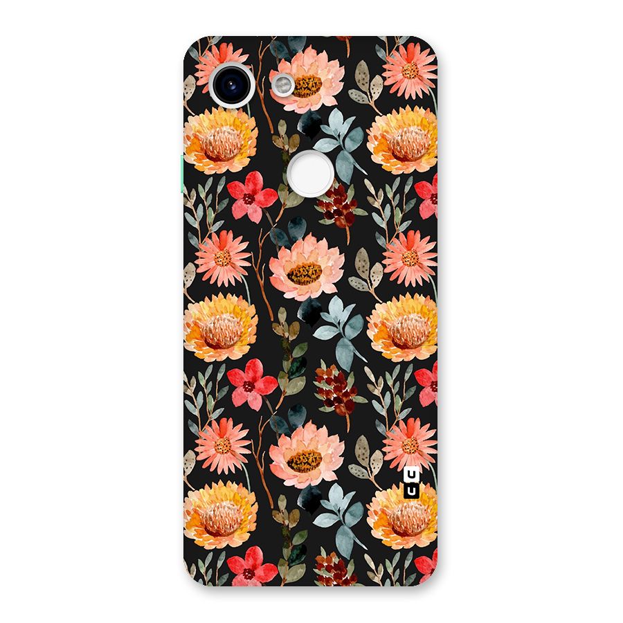 Florals Wonderful Pattern Back Case for Google Pixel 3