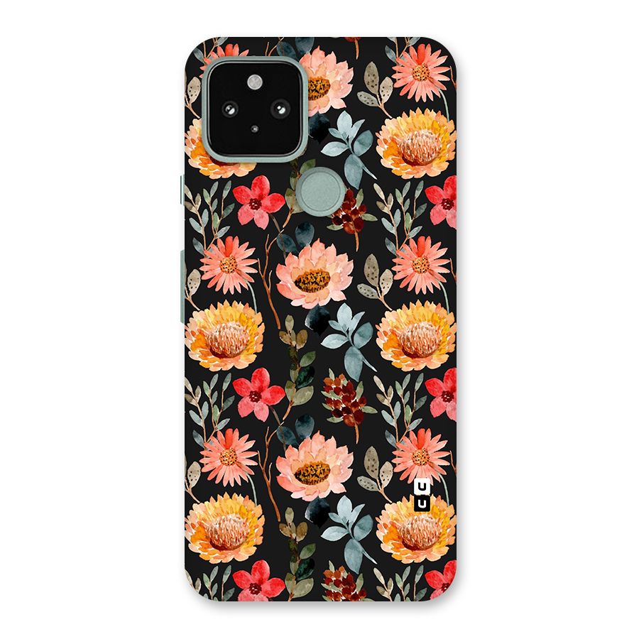 Florals Wonderful Pattern Back Case for Google Pixel 5