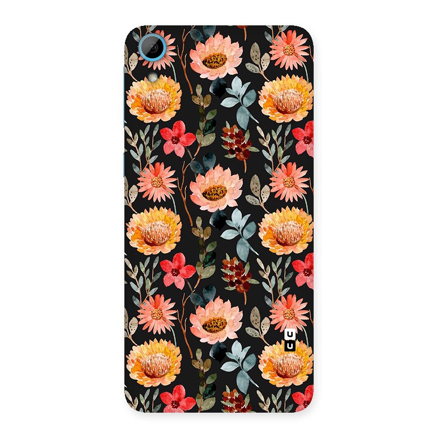 Florals Wonderful Pattern Back Case for HTC Desire 826