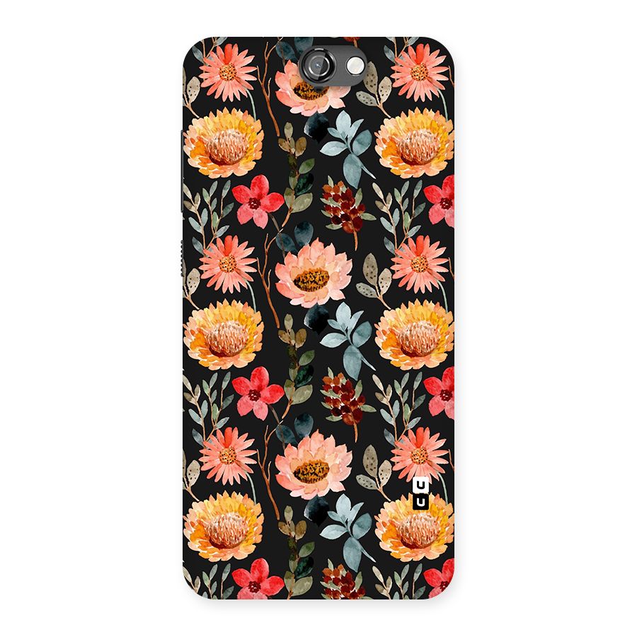 Florals Wonderful Pattern Back Case for HTC One A9