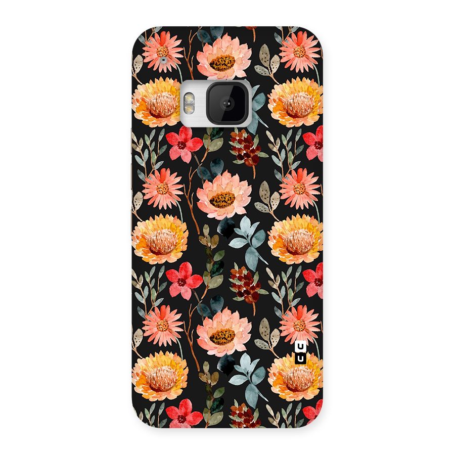 Florals Wonderful Pattern Back Case for HTC One M9