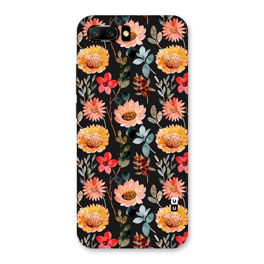 Florals Wonderful Pattern Back Case for Honor 10