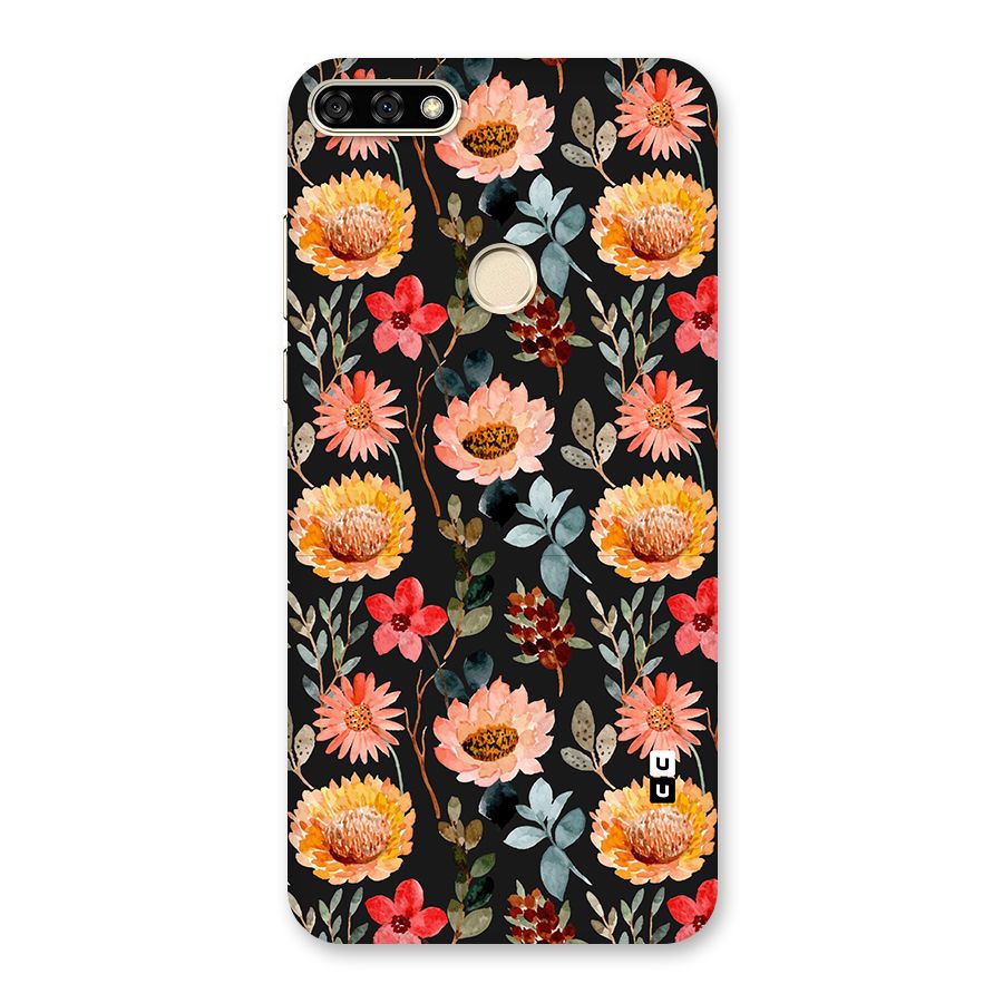 Florals Wonderful Pattern Back Case for Honor 7A