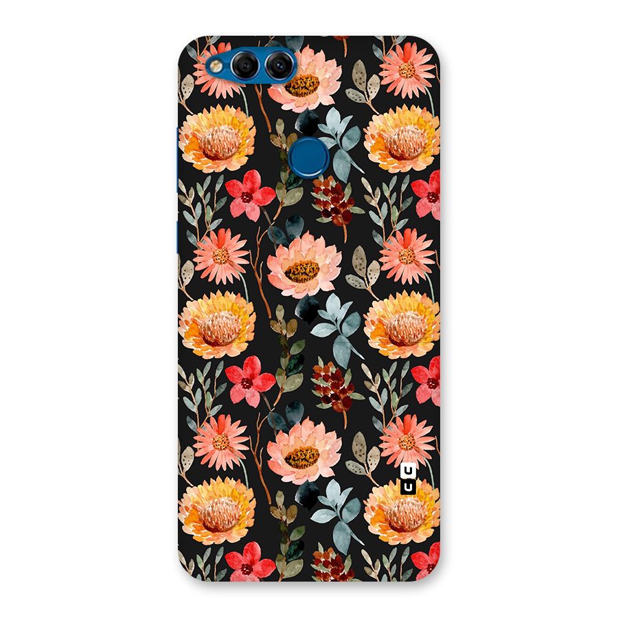 Florals Wonderful Pattern Back Case for Honor 7X