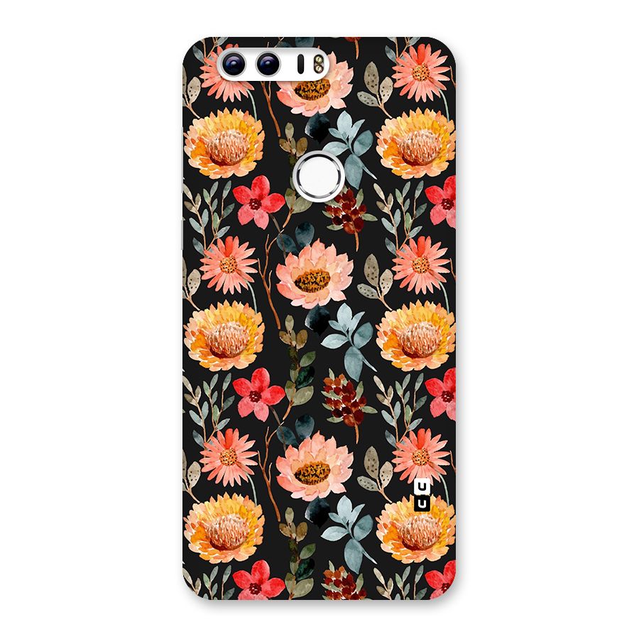 Florals Wonderful Pattern Back Case for Honor 8