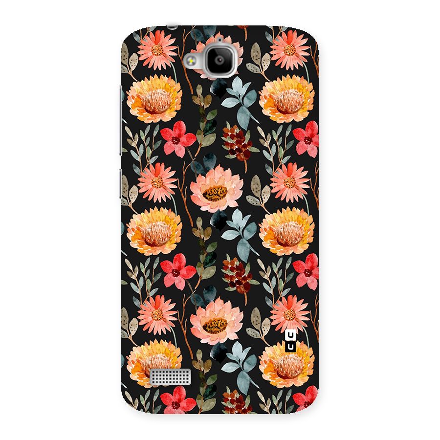 Florals Wonderful Pattern Back Case for Honor Holly