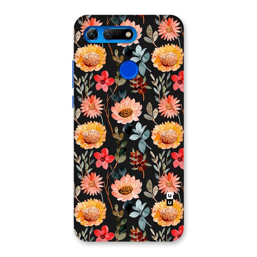 Florals Wonderful Pattern Back Case for Honor View 20