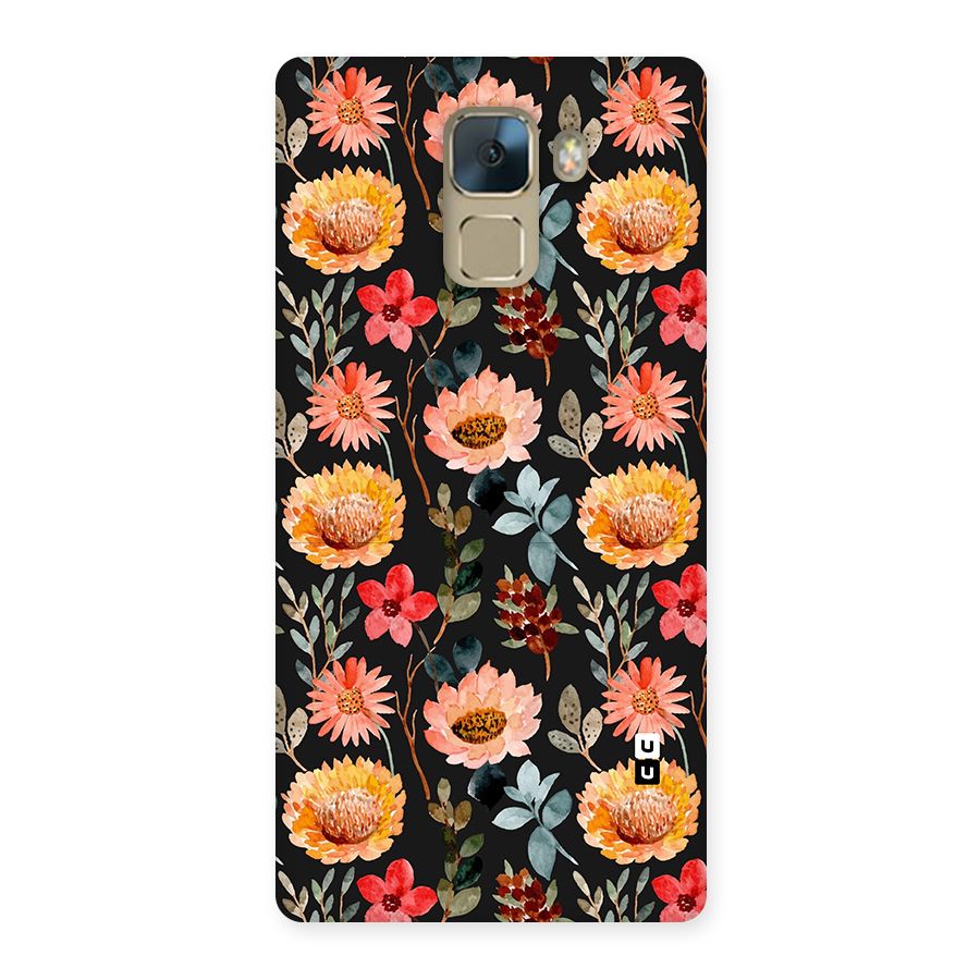 Florals Wonderful Pattern Back Case for Huawei Honor 7
