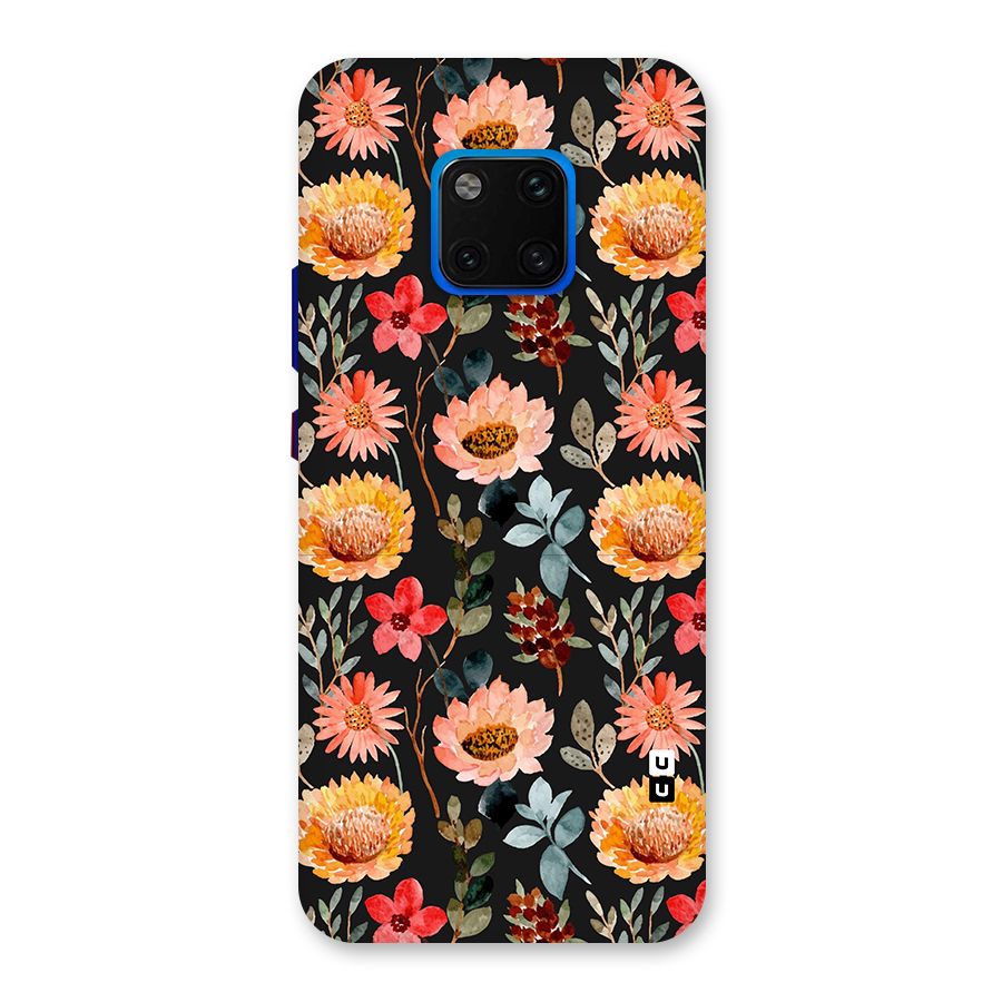 Florals Wonderful Pattern Back Case for Huawei Mate 20 Pro