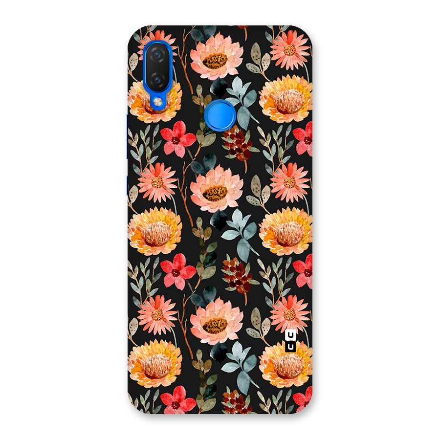 Florals Wonderful Pattern Back Case for Huawei P Smart+