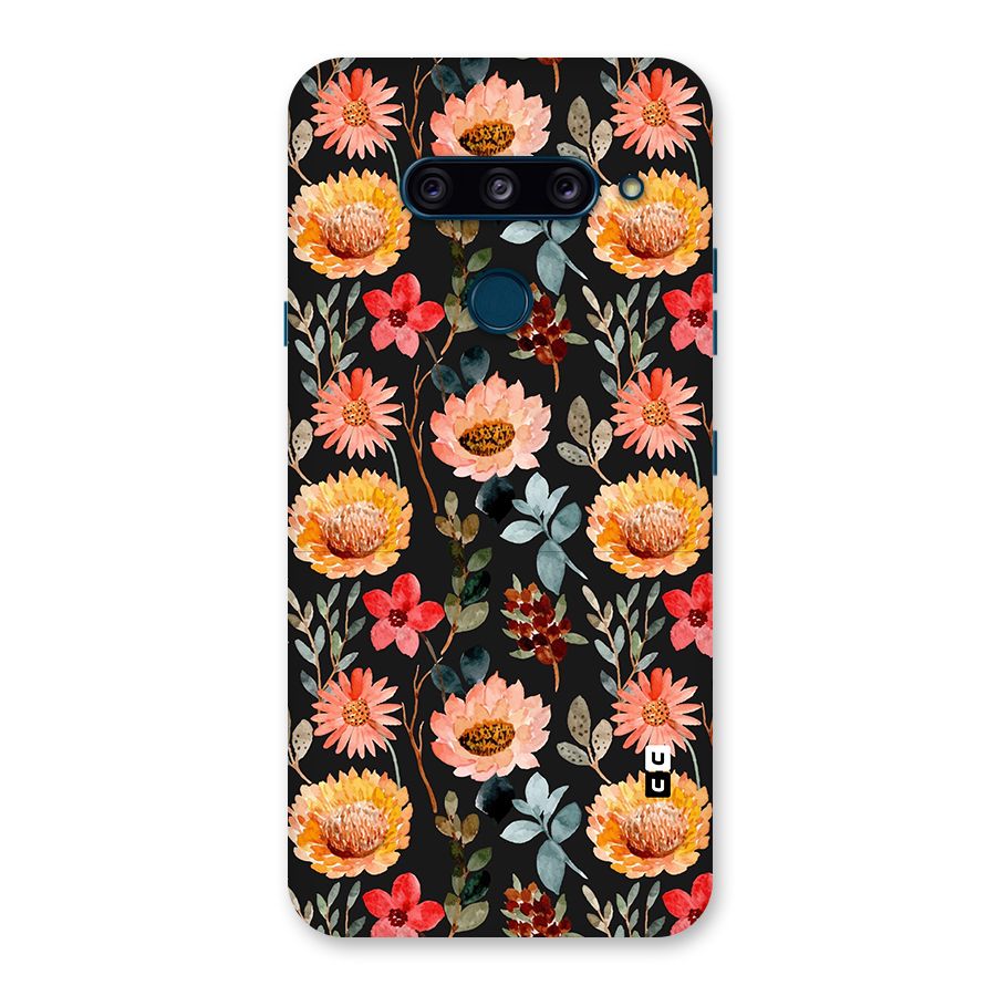 Florals Wonderful Pattern Back Case for LG  V40 ThinQ