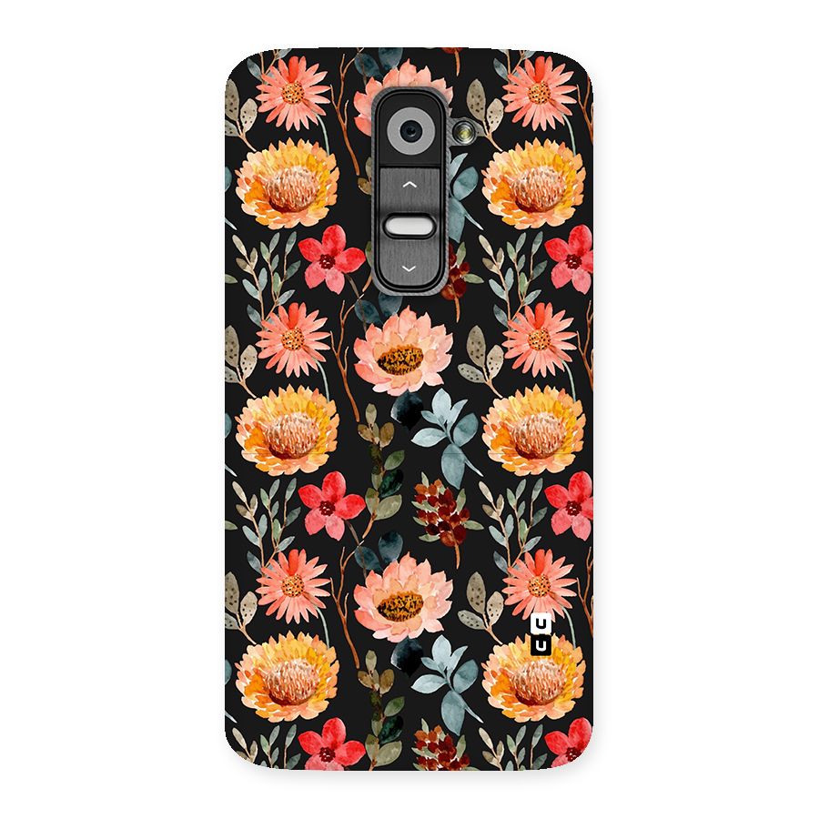Florals Wonderful Pattern Back Case for LG G2