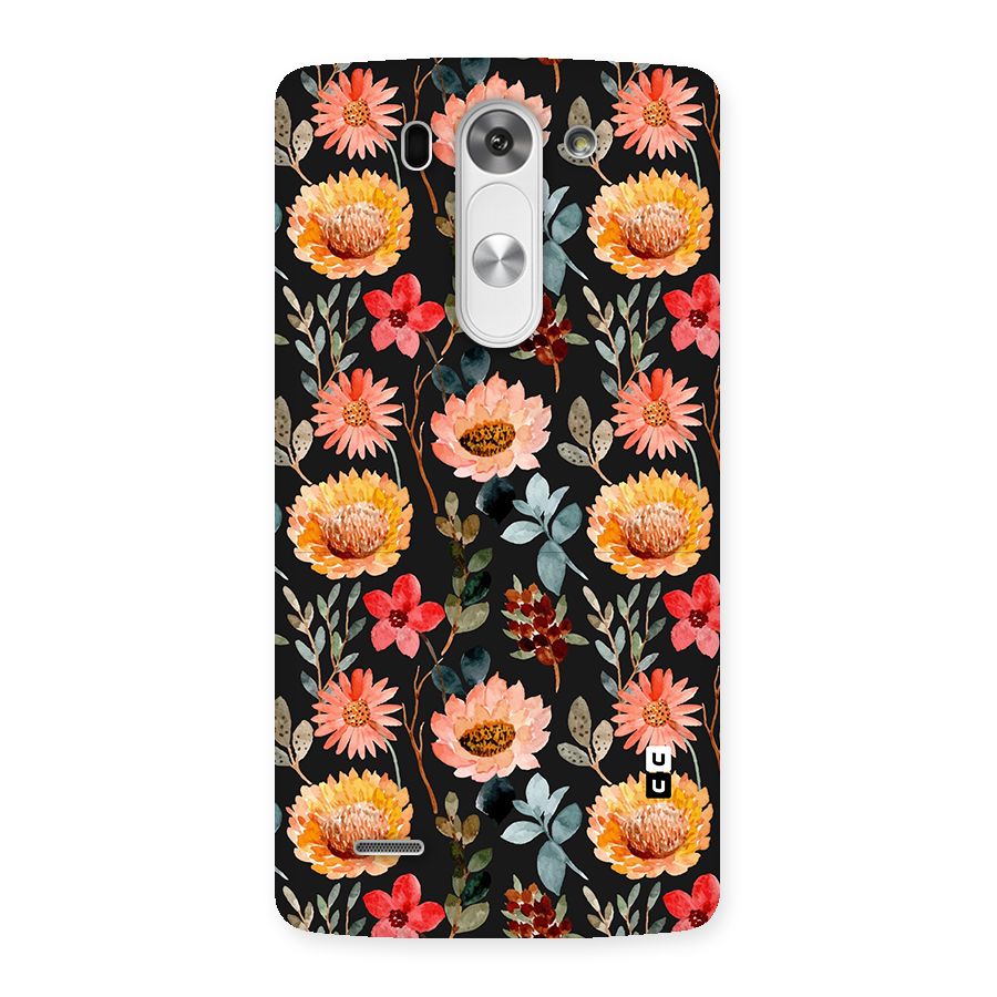 Florals Wonderful Pattern Back Case for LG G3 Beat