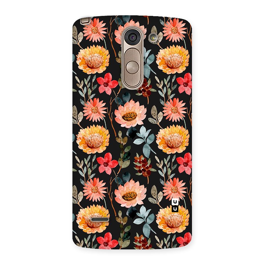 Florals Wonderful Pattern Back Case for LG G3 Stylus