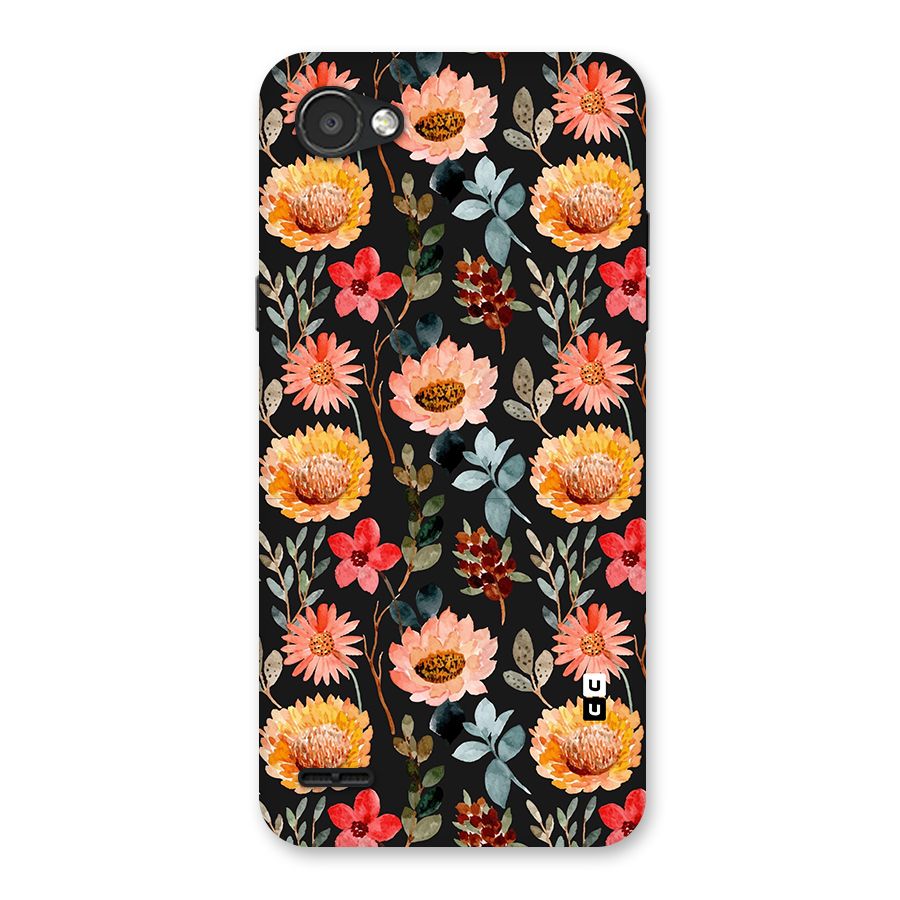 Florals Wonderful Pattern Back Case for LG Q6