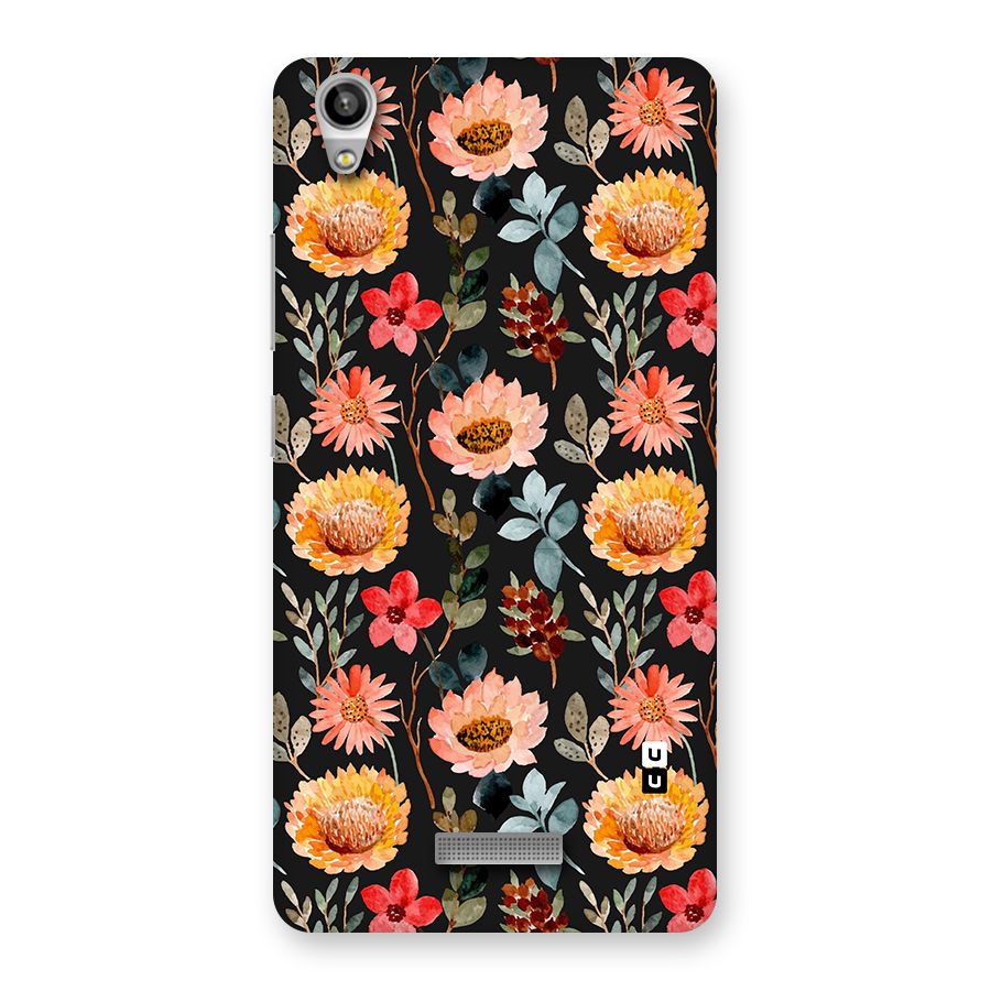 Florals Wonderful Pattern Back Case for Lava-Pixel-V1