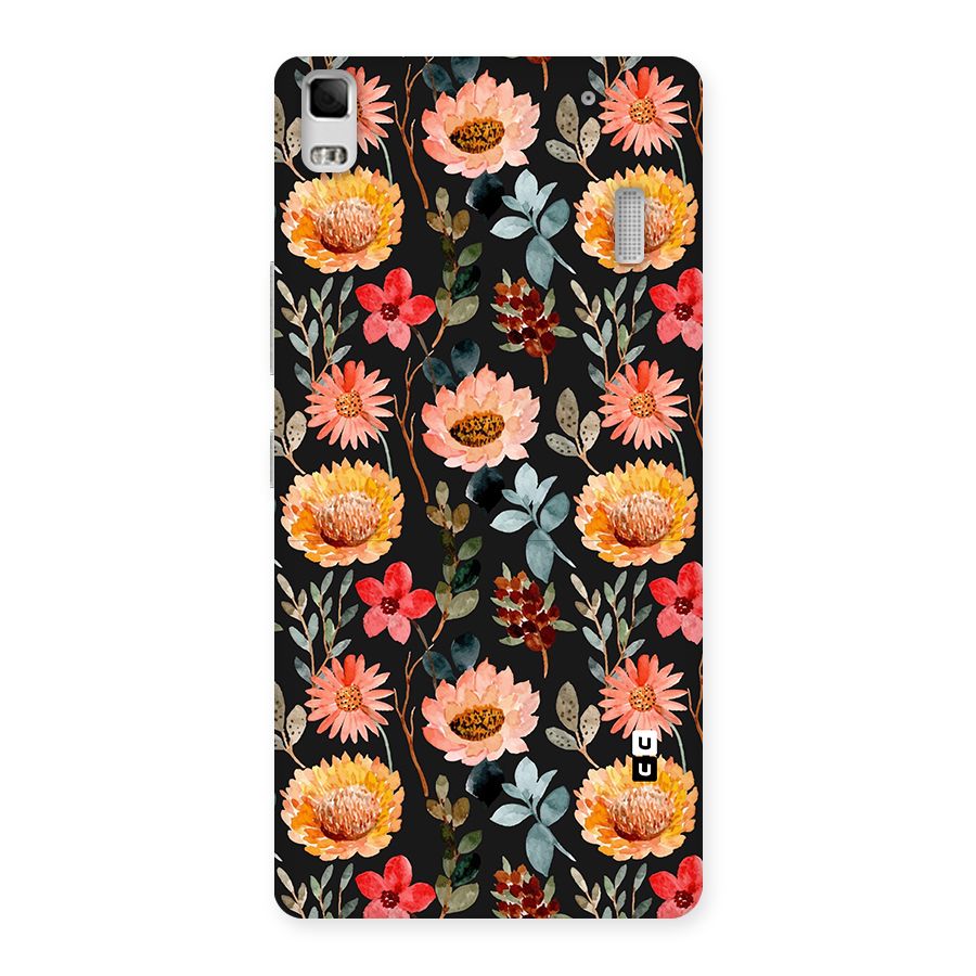 Florals Wonderful Pattern Back Case for Lenovo A7000