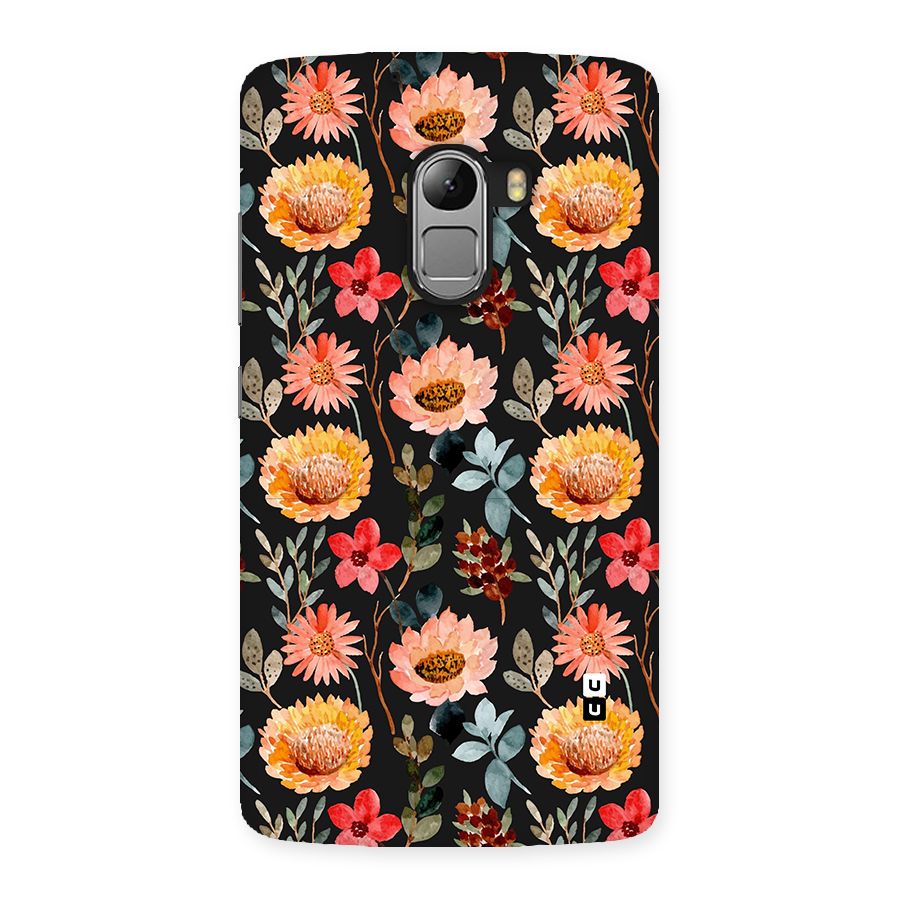 Florals Wonderful Pattern Back Case for Lenovo K4 Note