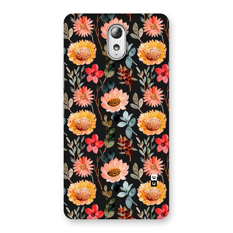 Florals Wonderful Pattern Back Case for Lenovo Vibe P1M