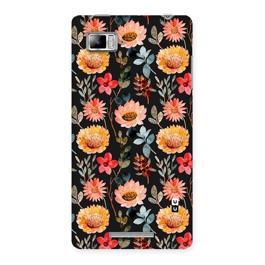 Florals Wonderful Pattern Back Case for Lenovo Vibe Z K910