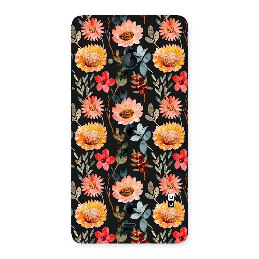 Florals Wonderful Pattern Back Case for Lumia 540