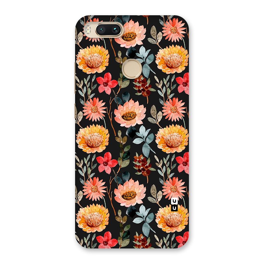 Florals Wonderful Pattern Back Case for Mi A1
