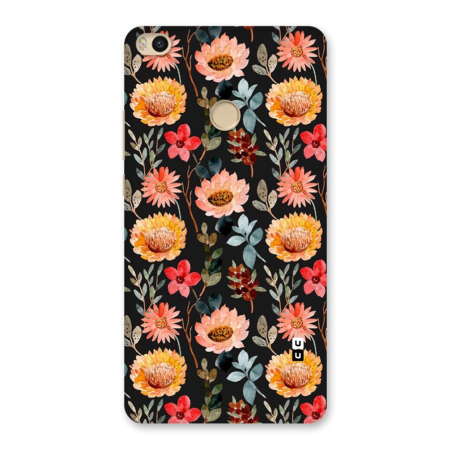 Florals Wonderful Pattern Back Case for Mi Max 2
