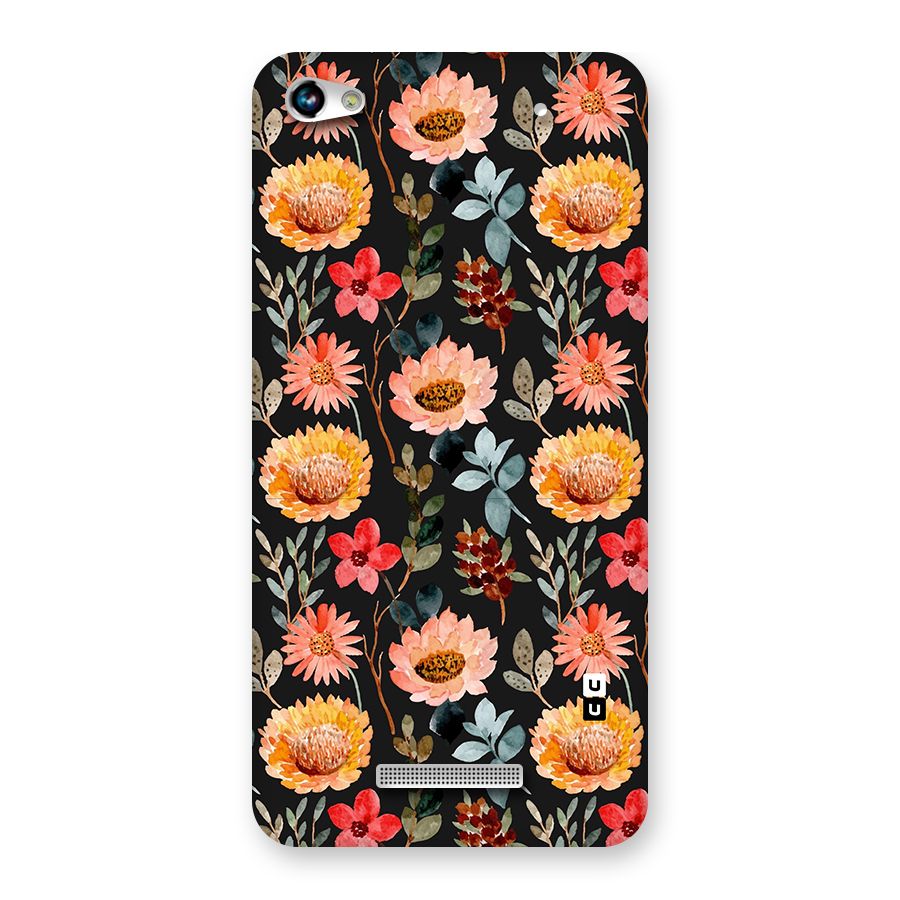 Florals Wonderful Pattern Back Case for Micromax Hue 2