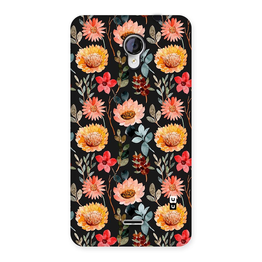 Florals Wonderful Pattern Back Case for Micromax Unite 2 A106