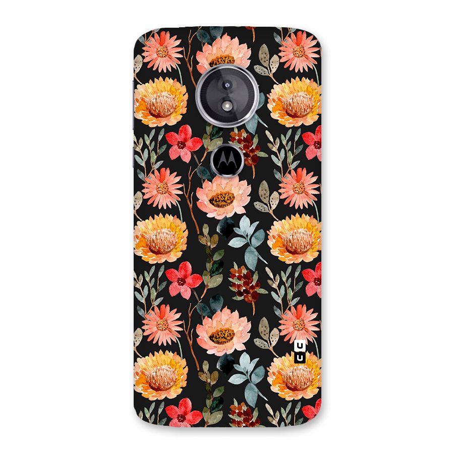 Florals Wonderful Pattern Back Case for Moto E5