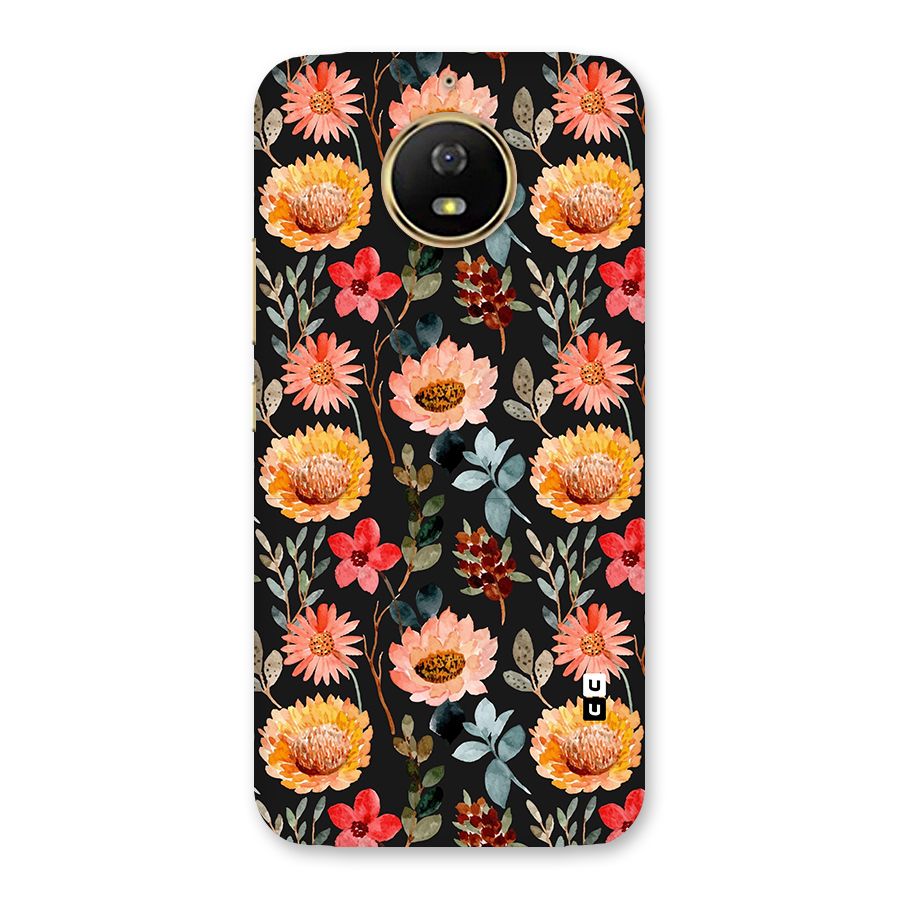 Florals Wonderful Pattern Back Case for Moto G5s