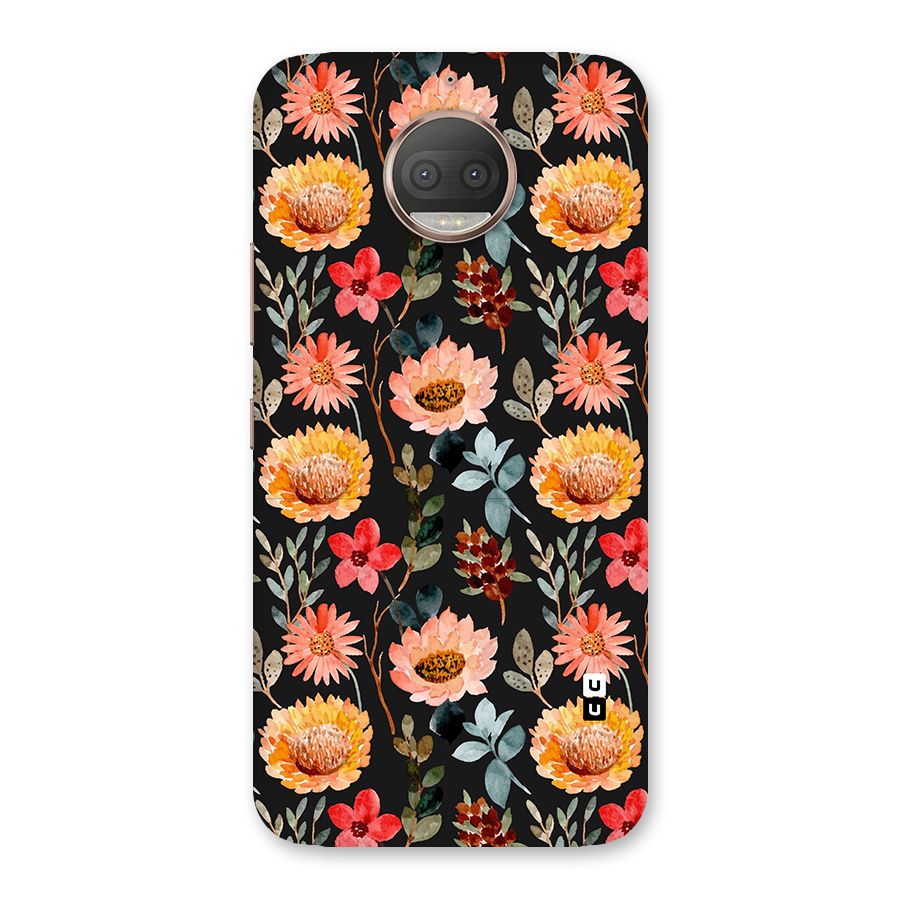 Florals Wonderful Pattern Back Case for Moto G5s Plus