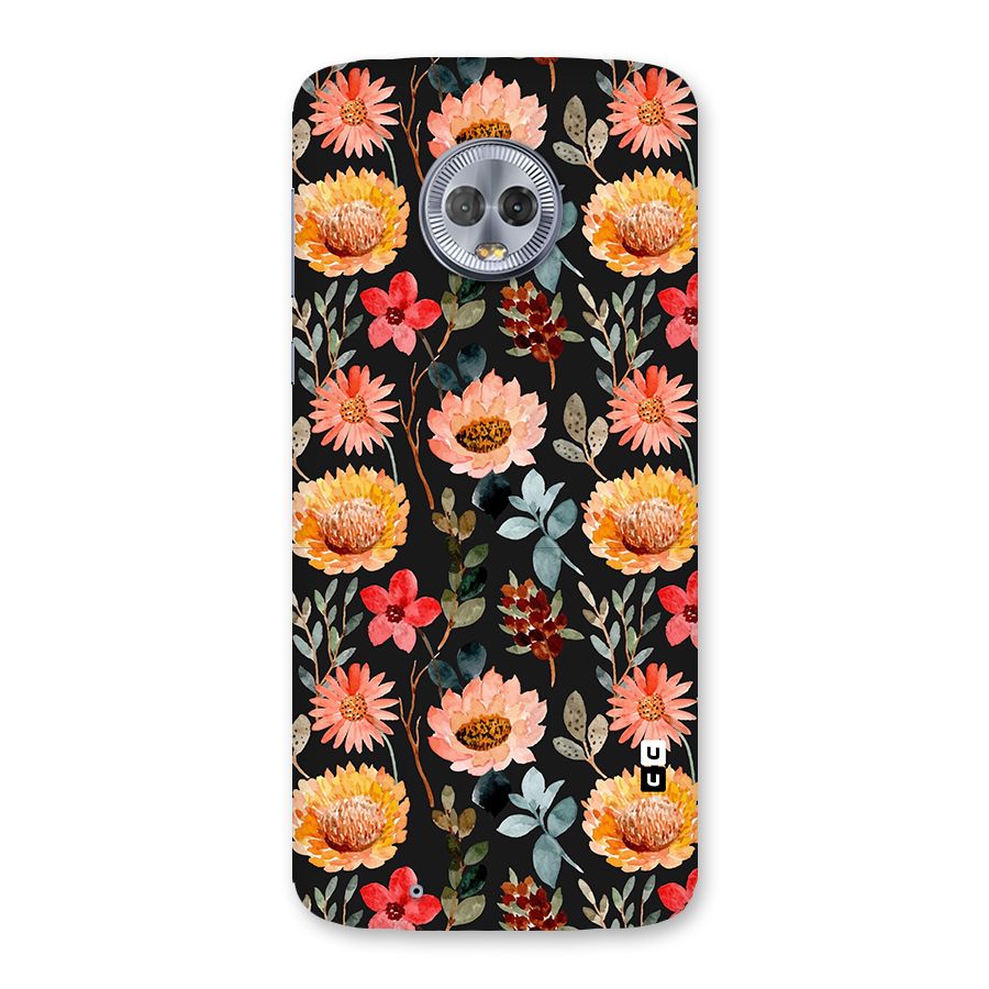 Florals Wonderful Pattern Back Case for Moto G6