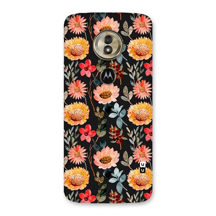 Florals Wonderful Pattern Back Case for Moto G6 Play