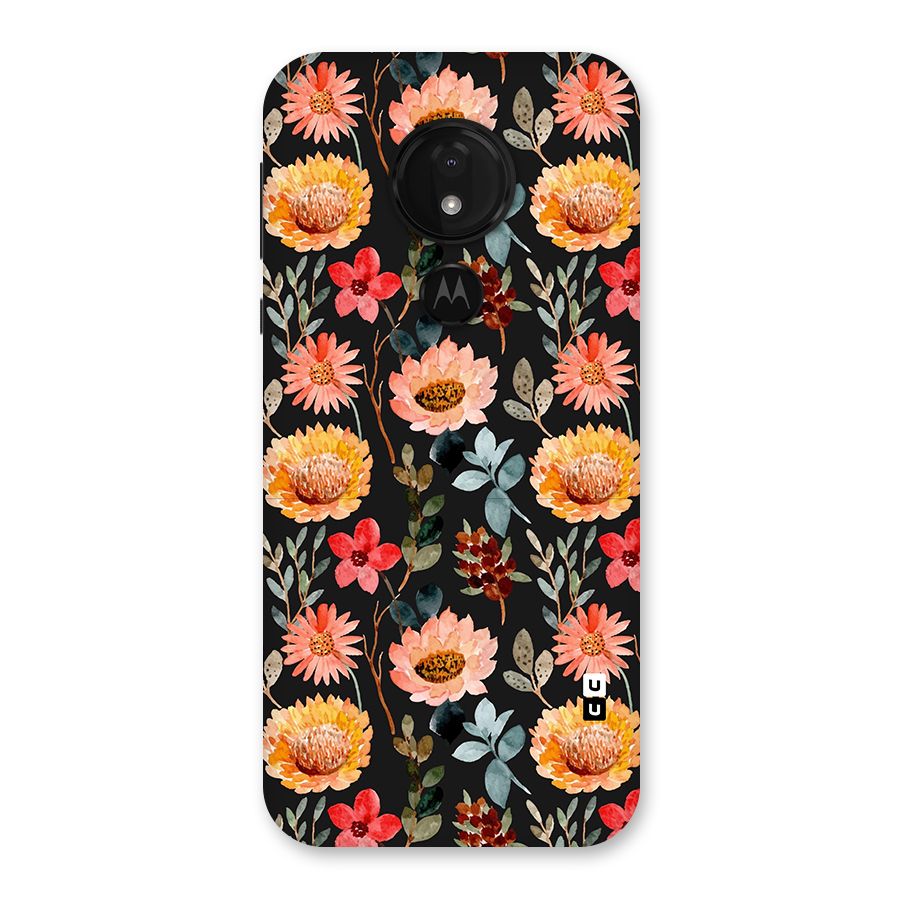 Florals Wonderful Pattern Back Case for Moto G7 Power