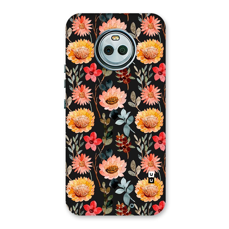 Florals Wonderful Pattern Back Case for Moto X4