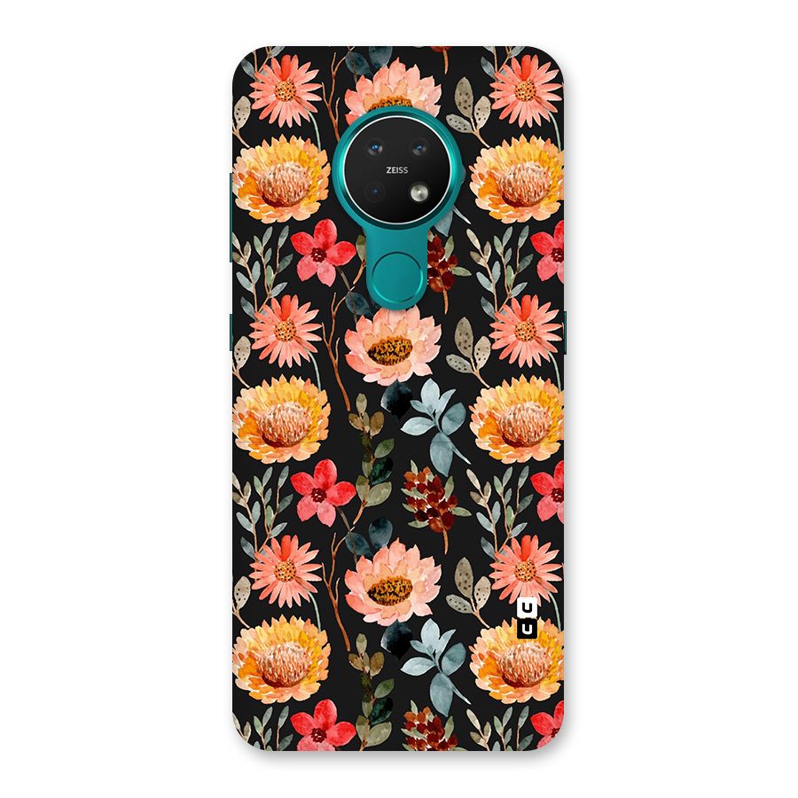 Florals Wonderful Pattern Back Case for Nokia 7.2